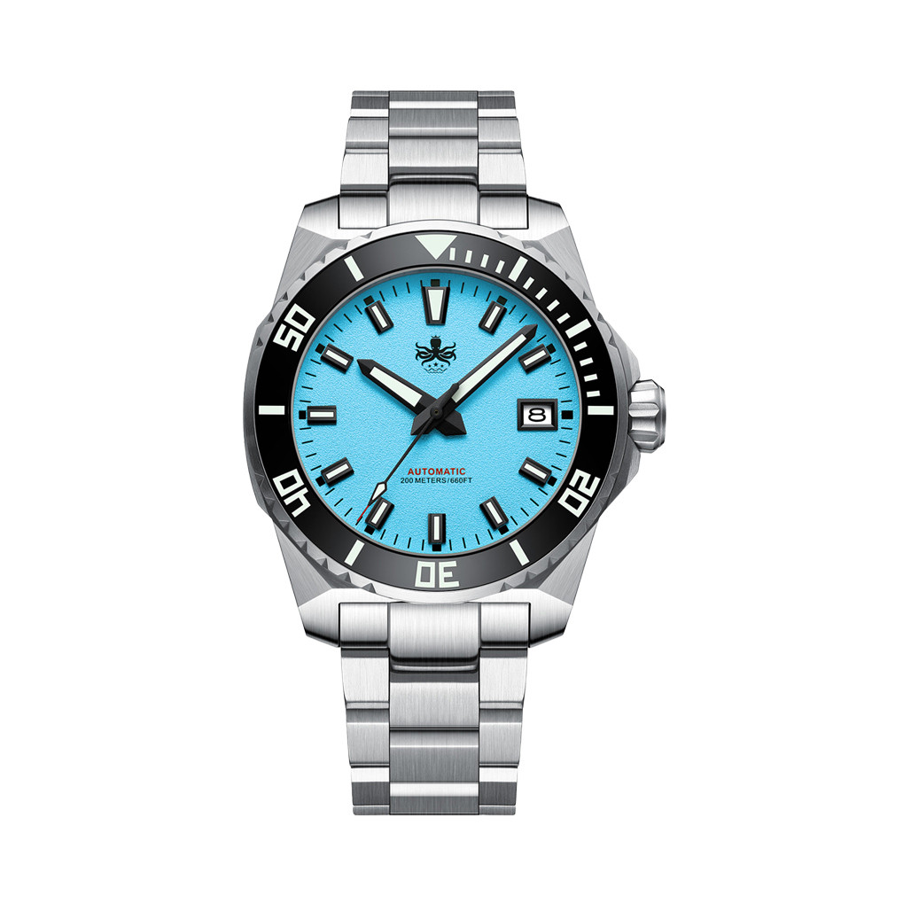Phoibos Leviathan 40 Automatic Dive Watch with Blue Dial #PY050B