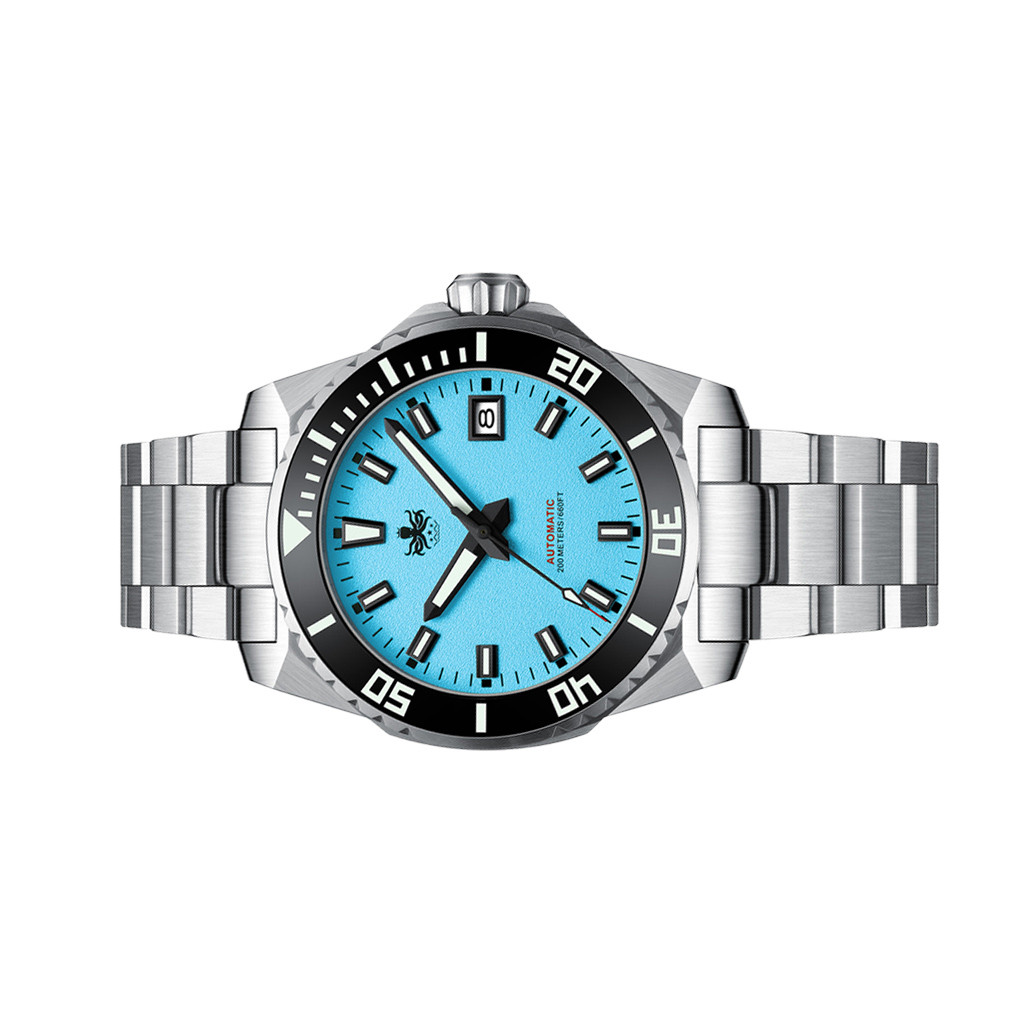 Phoibos Leviathan 40 Automatic Dive Watch with Blue Dial #PY050B