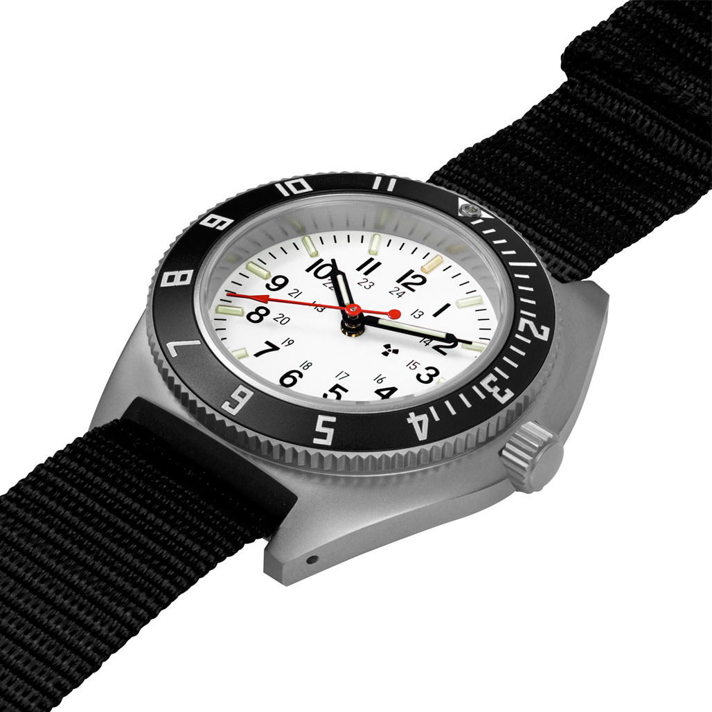 Marathon Swiss 41mm Steel Navigator (no date) with Tritium Tubes