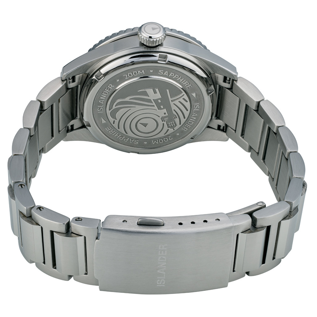 Islander Greenport 39mm Dive Watch with Sunburst Blue Dial #ISL-252