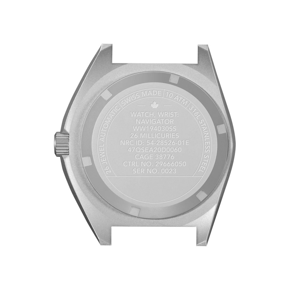 Marathon Swiss 41mm Automatic Navigator with Date on Ballistic