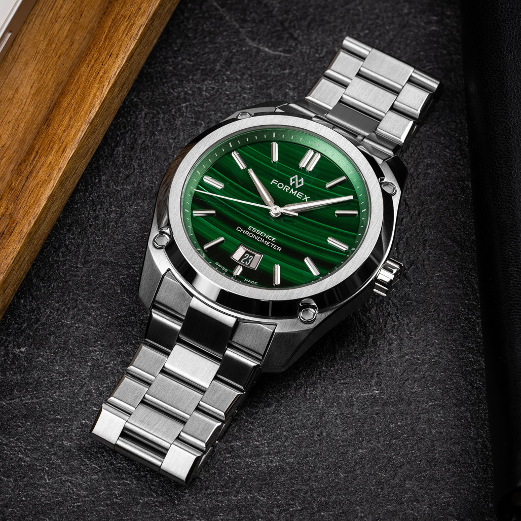 Formex Essence Swiss Automatic Chronometer with Green Malachite