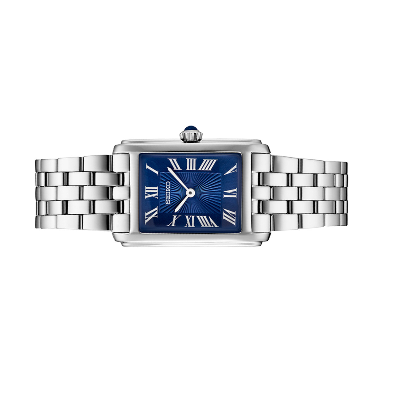 ★シンプルで大人気★SEIKO ESSENTIALS BLUE DIAL LADIES WATCH Seiko 28.7mm Ladies Essentials Blue Dial Watch – Bailey's