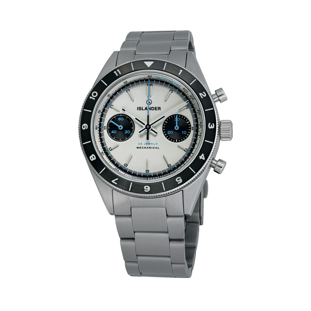 Islander Bridgehampton Racing Chronograph with Pure White Dial