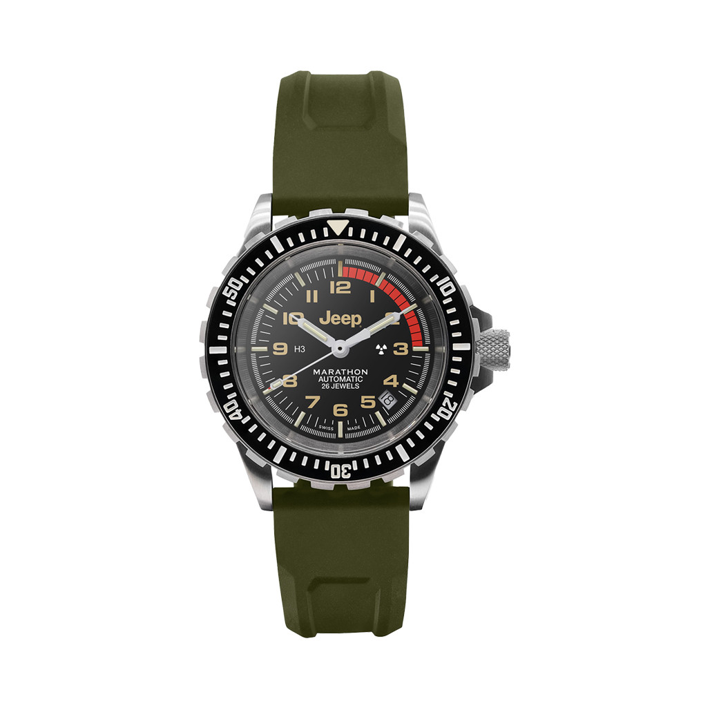 Jeep x Marathon 41mm Rubicon GSAR Swiss Automatic Dive Watch