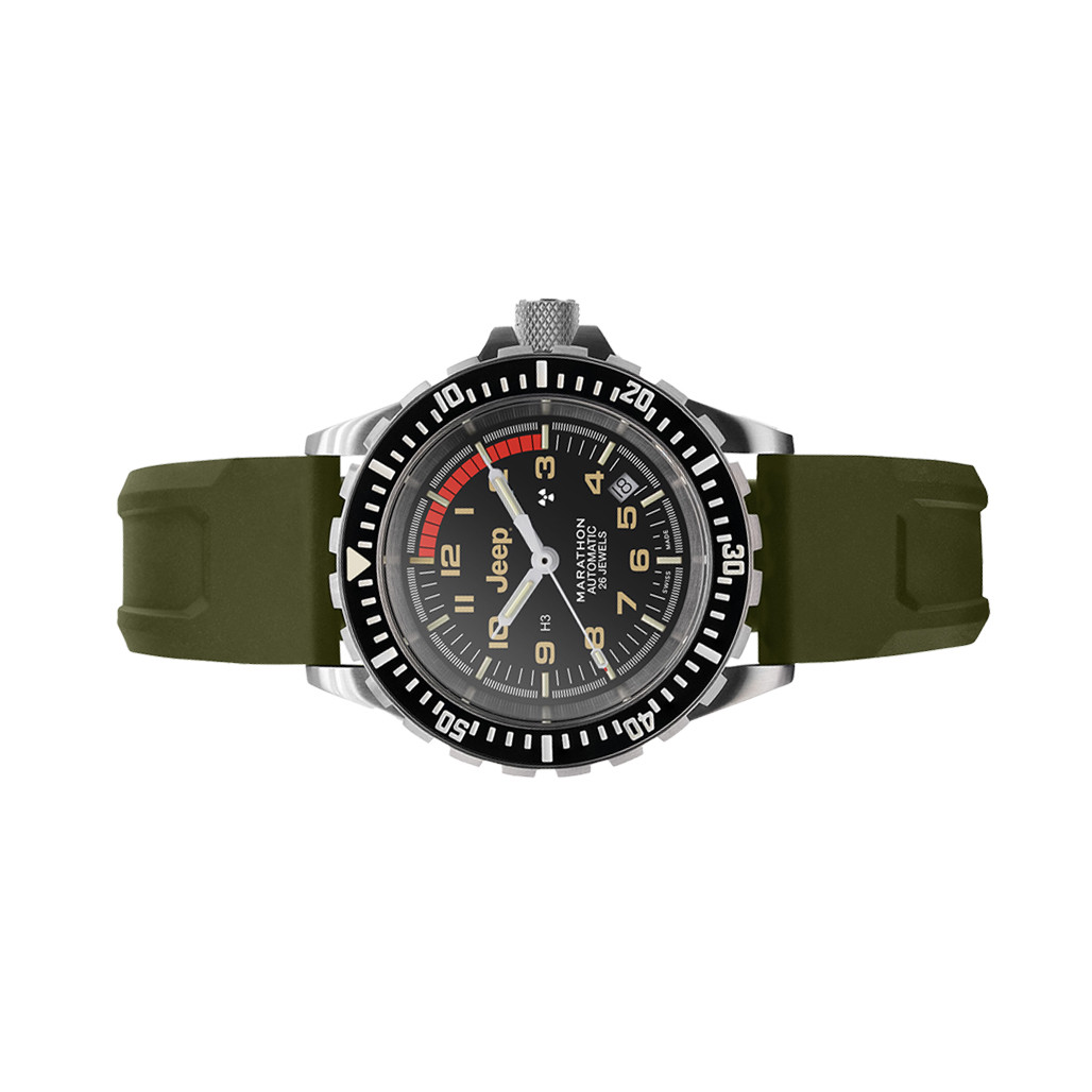Jeep x Marathon 41mm Rubicon GSAR Swiss Automatic Dive Watch