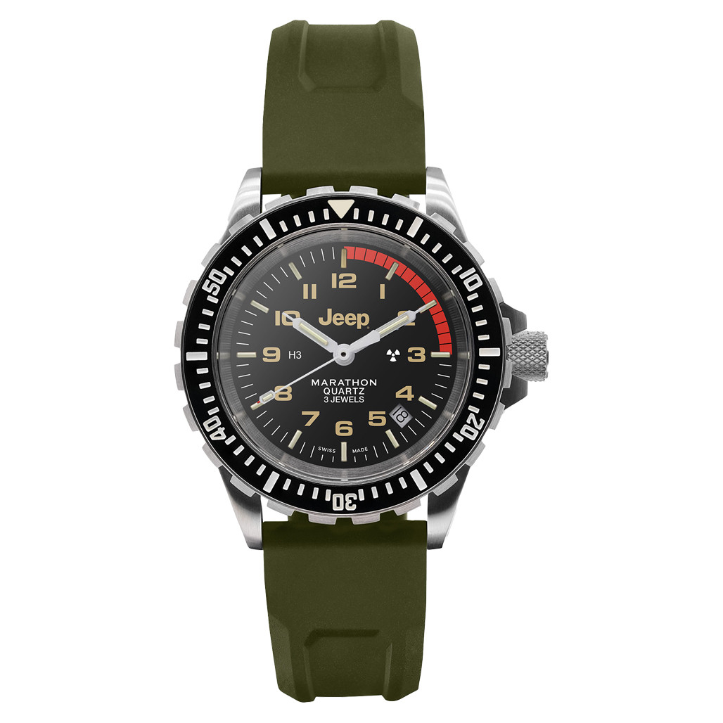 Jeep x Marathon 41mm Rubicon TSAR Swiss Quartz Dive Watch
