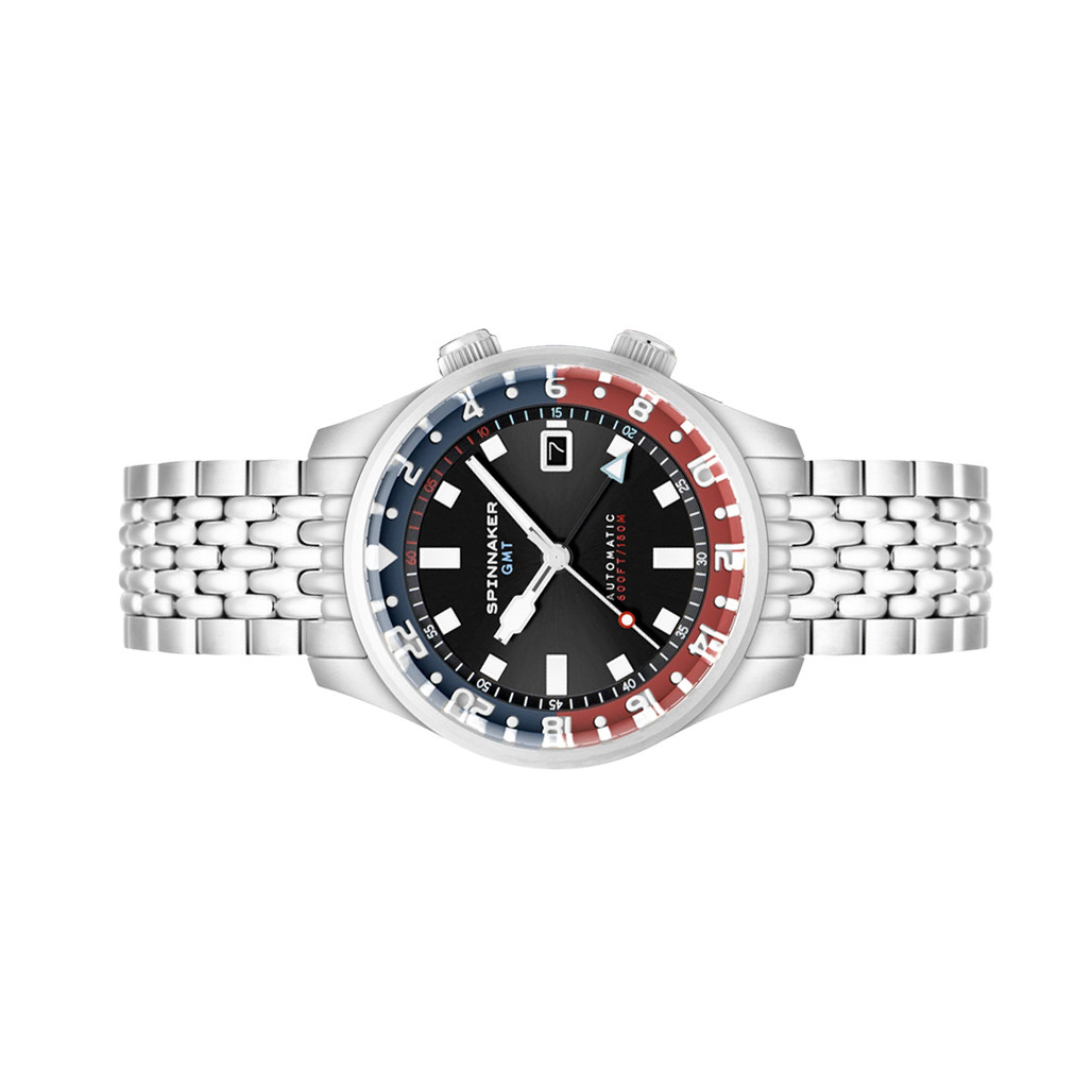 Spinnaker Bradner GMT Automatic Watch with Parisian Night Dial #SP