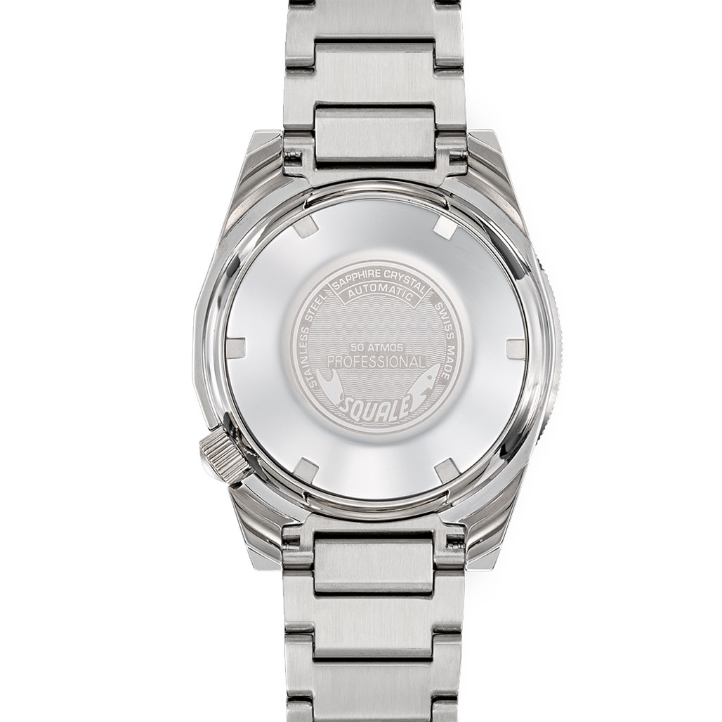 パーツ TA SQUALE 130-52T Squale 50 Atmos Swiss Made Dive Watch with Luminous Dial #1521FULL