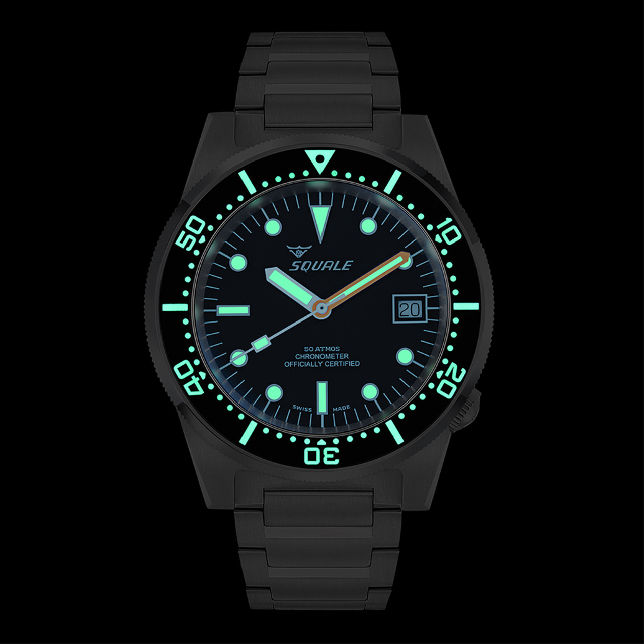 Squale 1521 COSC Certified Chronometer 50 Atmos Dive Watch