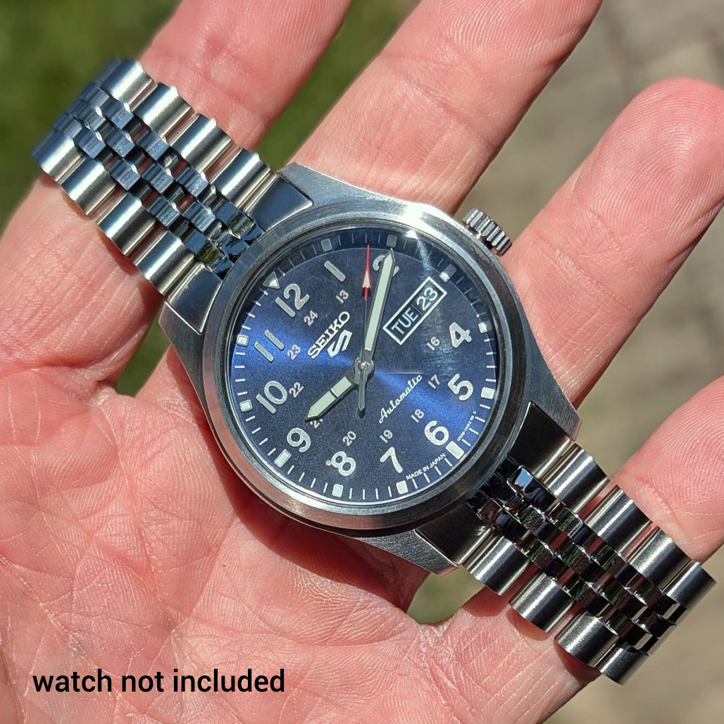 Islander 20mm Brushed and Polished Bracelet for Seiko SRPG 40mm