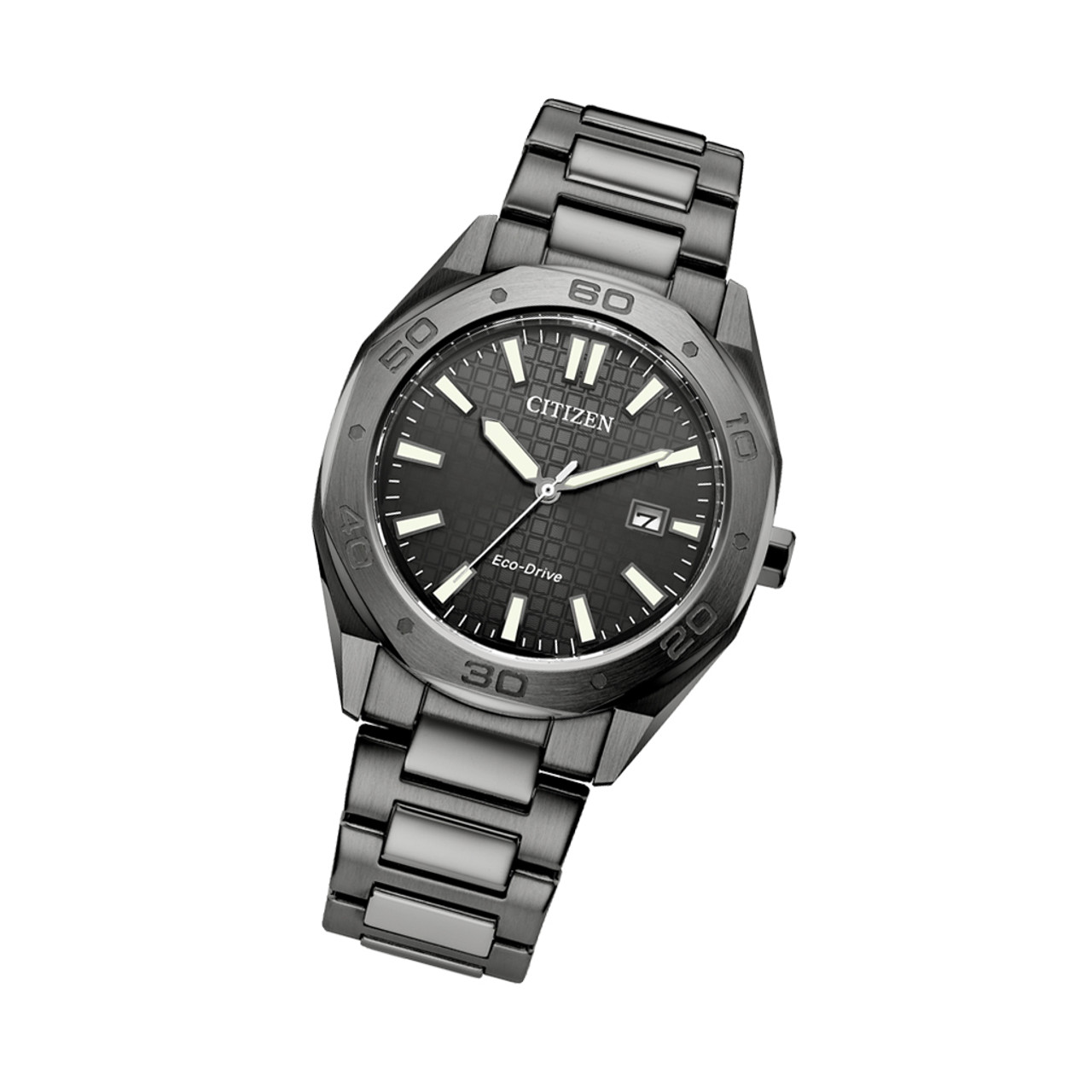 Citizen Eco-Drive Weekender Sport Gray-Tone with Black Dial