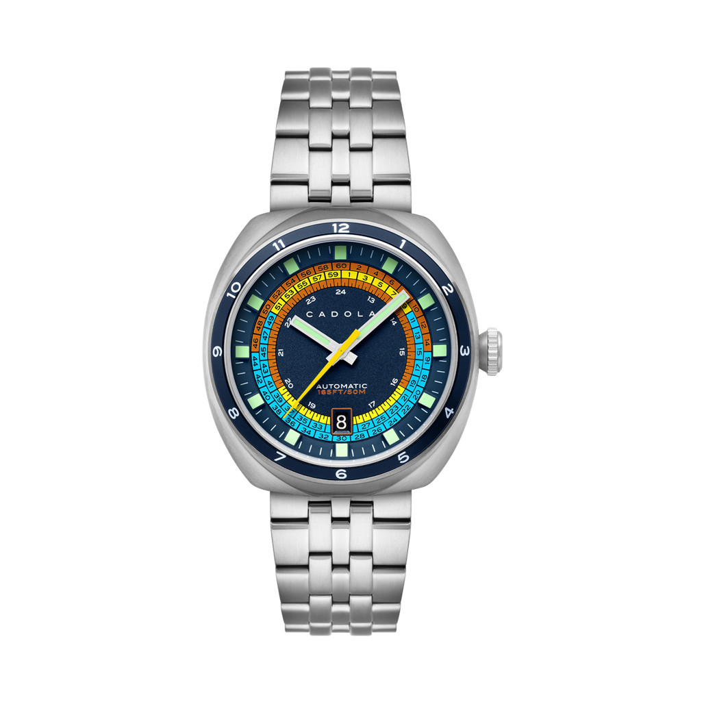 Cadola Giulia Suprema Automatic Watch with Dark Slate Blue Dial