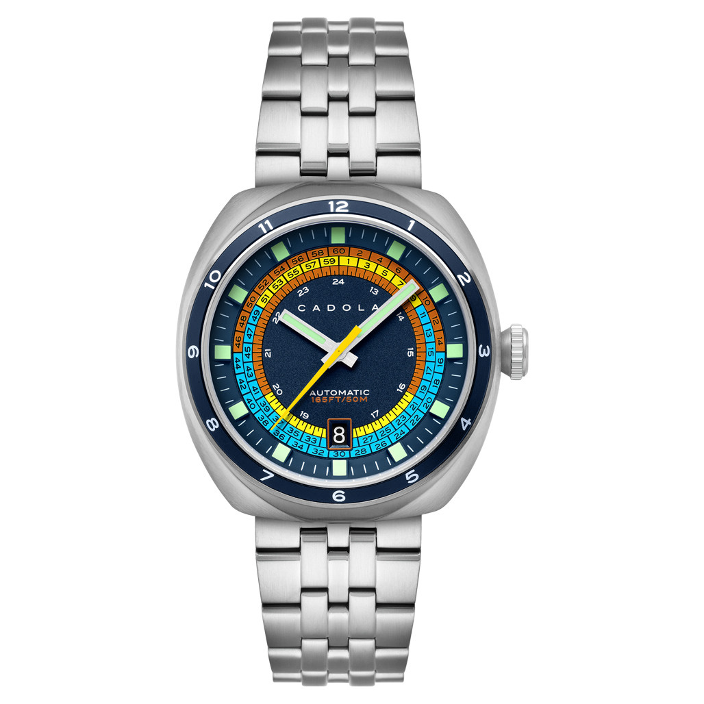 Cadola Giulia Suprema Automatic Watch with Dark Slate Blue Dial