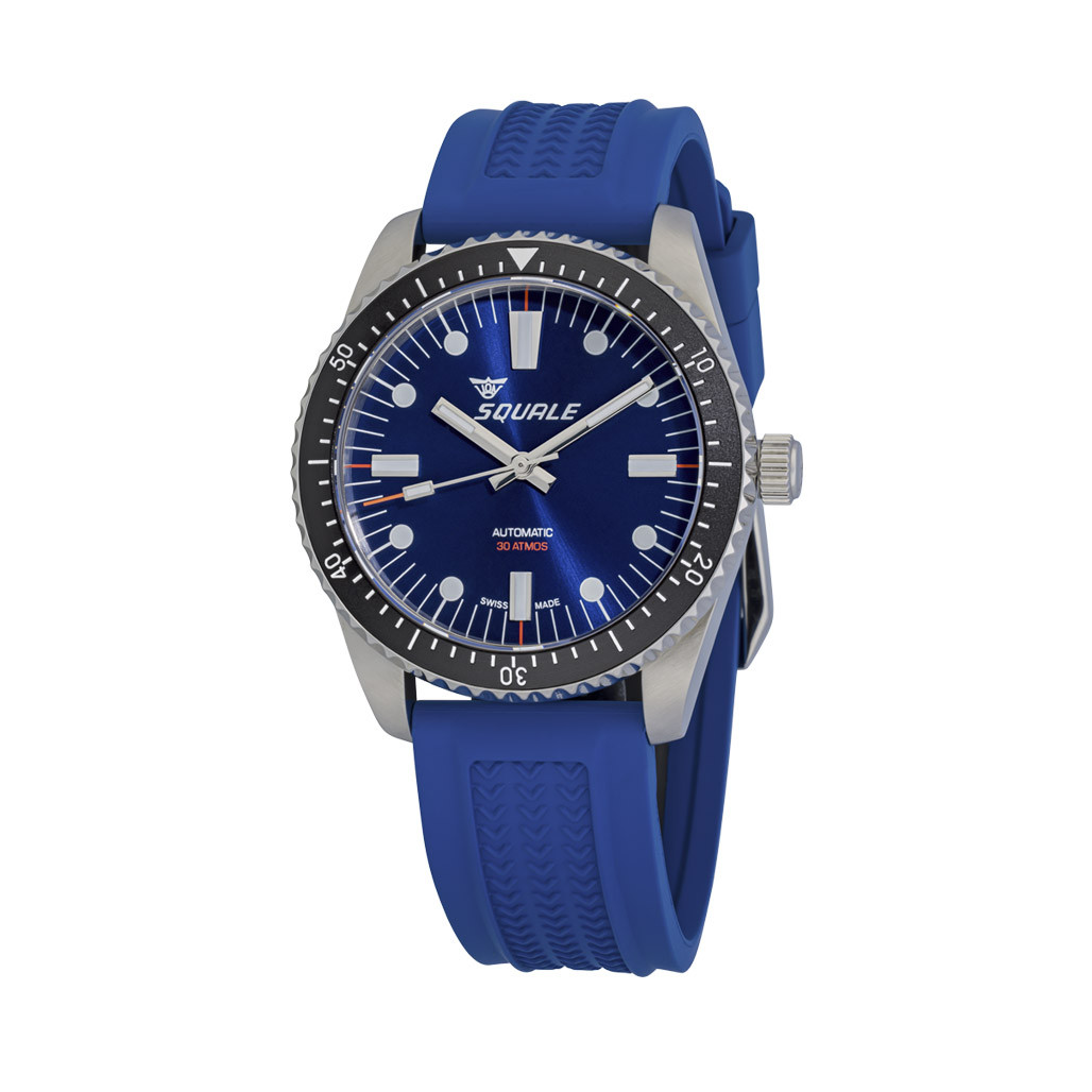 Squale Montauk 300M Swiss Automatic Diver with Rich Blue Dial #MTK-22