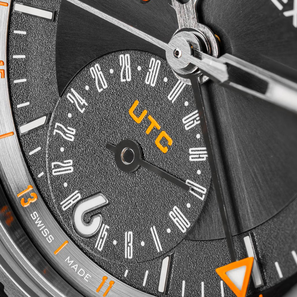 Formex Stratos UTC Automatic 41mm Watch with Grey Dial #1101.1