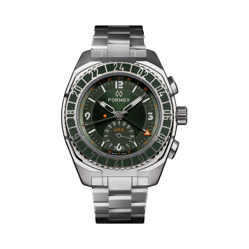 DiiMOCache 50MHz アクセラレータ (Macintosh) Formex Stratos UTC Automatic 41mm Watch with Green Dial #1101.1