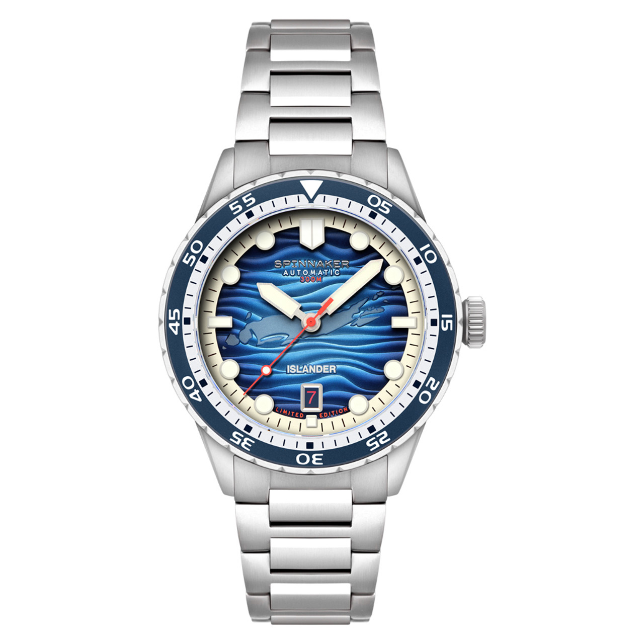 Spinnaker x Islander Hass Limited Edition Watch with Island