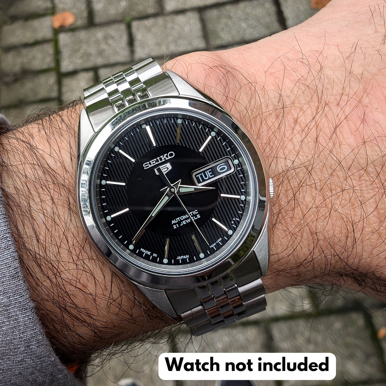 Seiko Snkl23 On Wrist Inch Wrist Seiko Snkl23 Lug To Lug Islander