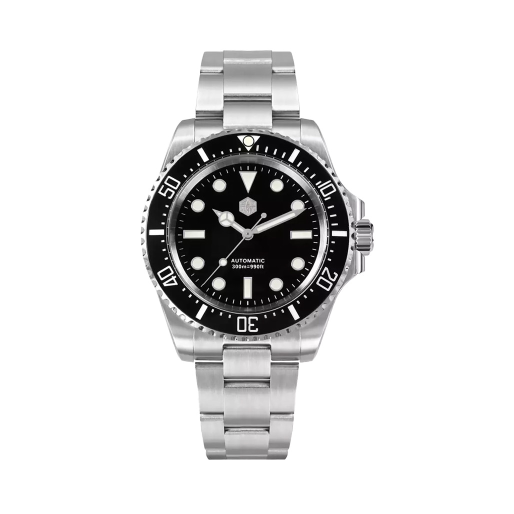San Martin Automatic Dive Watch with Black Dial #SN0111-A