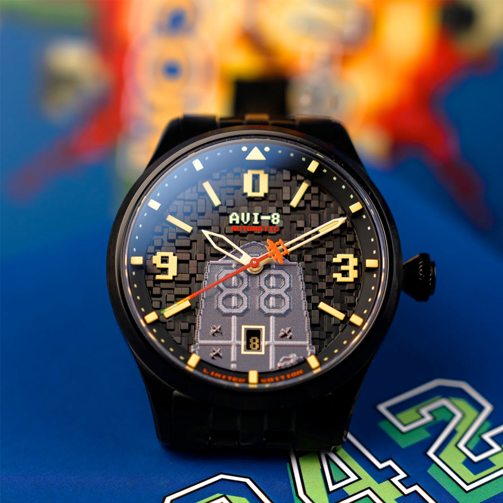 AVI-8 FLYBOY Capcom 1942 Automatic Pixel LE Midnight Ace #AV-4121-33