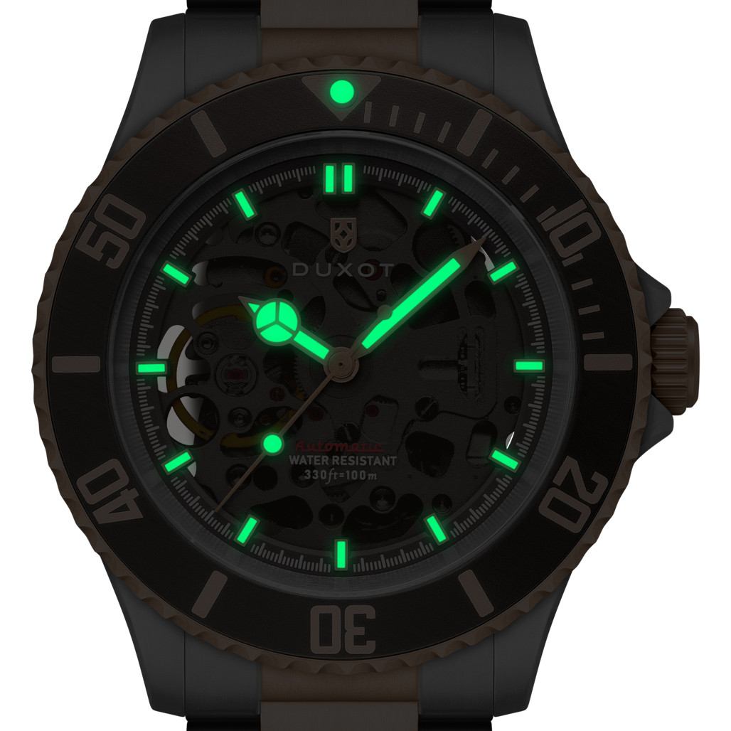 Duxot Atlantica Skeleton Automatic Two Tone Duxot Atlantica