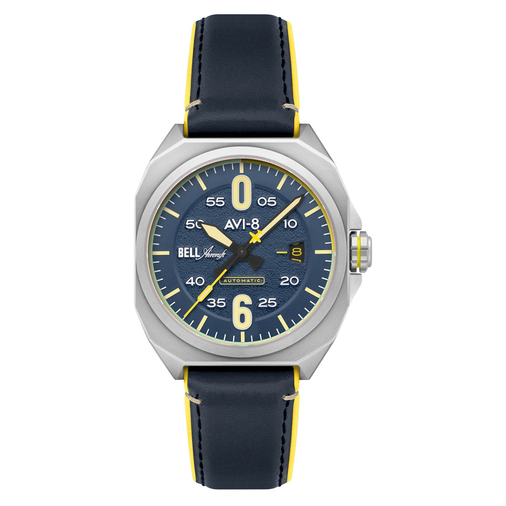 AVI-8 Bell X-1 Machbuster Automatic Catalina Blue Dial #AV-4115-03