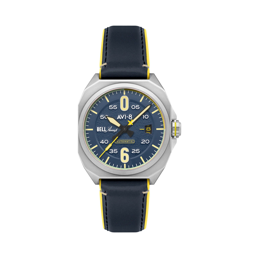 AVI-8 Bell X-1 Machbuster Automatic Catalina Blue Dial #AV-4115-03