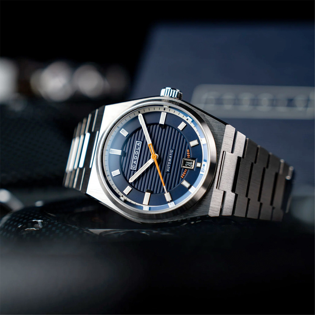 Cadola Lydden Hill Automatic Axle Blue Dial #CD-1056-22