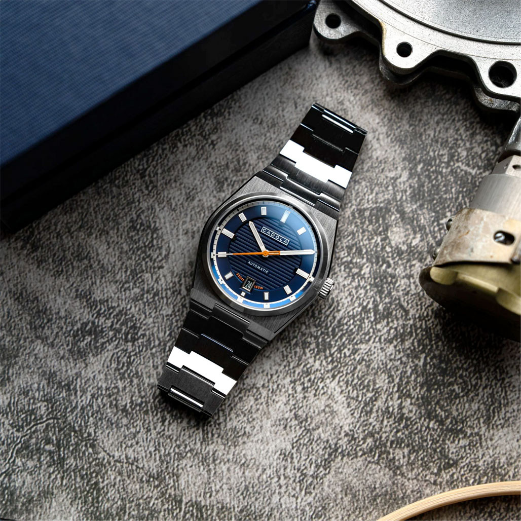 Cadola Lydden Hill Automatic Axle Blue Dial #CD-1056-22