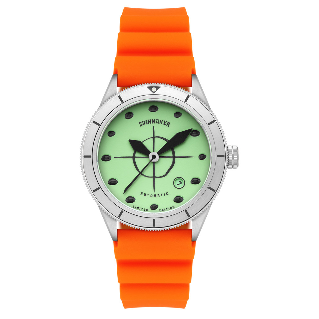 m*p様 Spinnaker CAHILL 自動巻き時計 ダイバーズウォッチ Spinnaker Cahill Automatic SpongeBob SquarePants Timekeeper