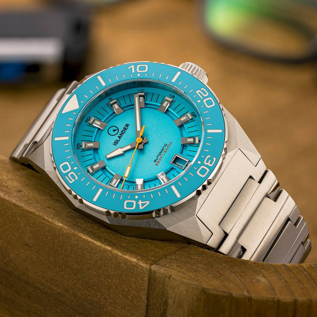 Islander Kings Point Dive Watch with Sky Blue Dial #ISL-271