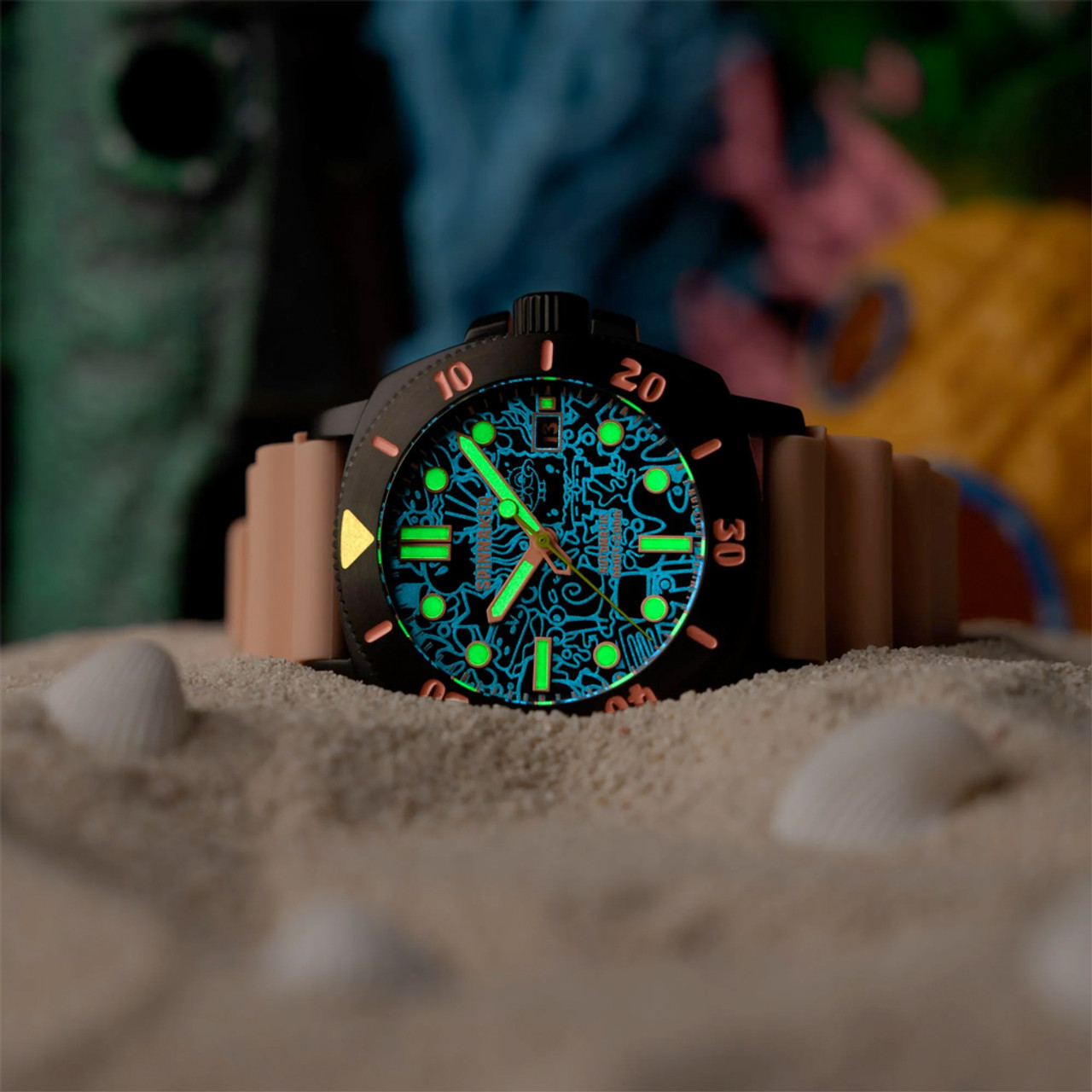 Spinnaker Hull Diver Automatic SpongeBob SquarePants Limited