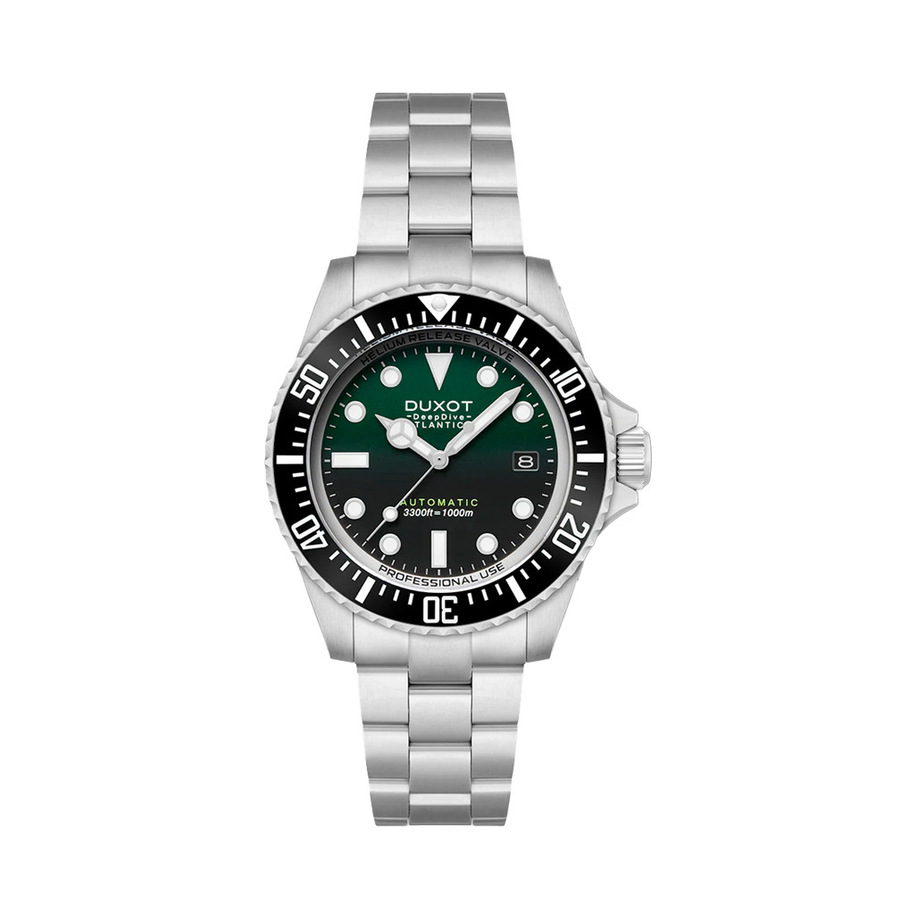 Duxot Atlantica Deep Dive Automatic Limited Edition Emerald Green