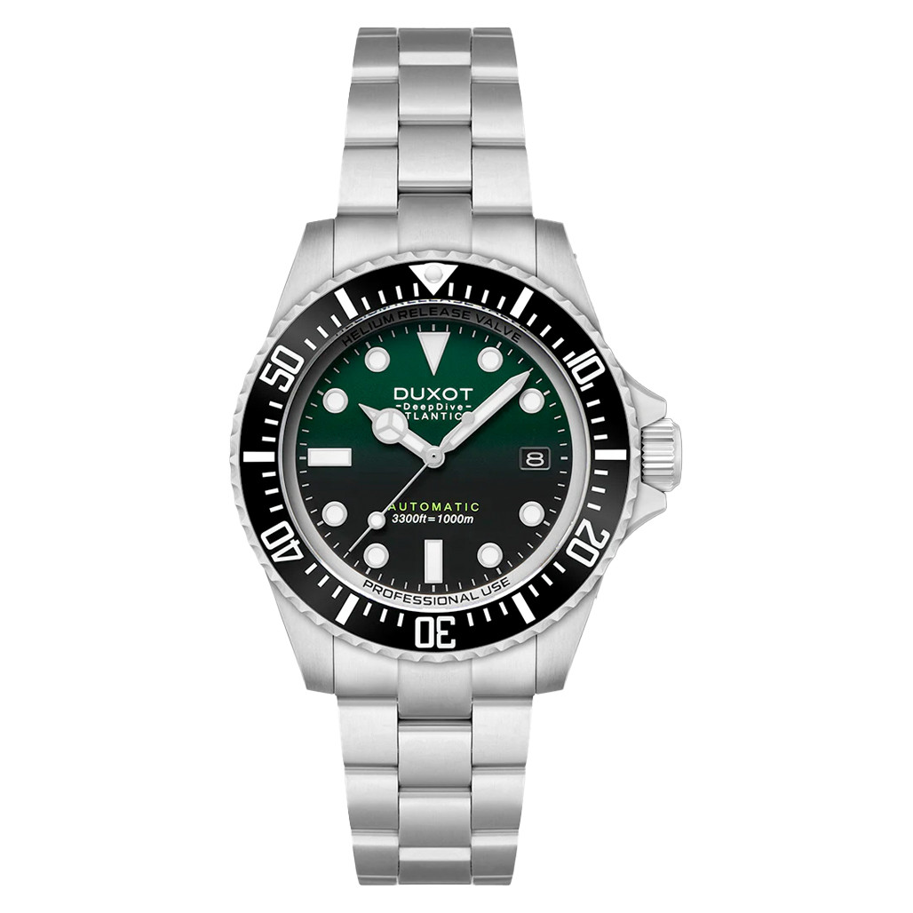 Duxot Atlantica Deep Dive Automatic Limited Edition Emerald Green