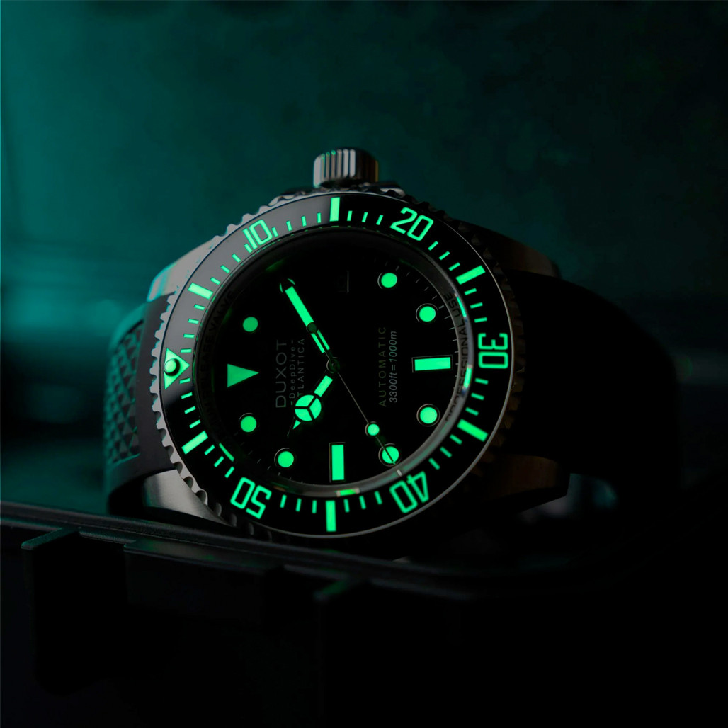 Duxot Atlantica Deep Dive Automatic Limited Edition Emerald Green