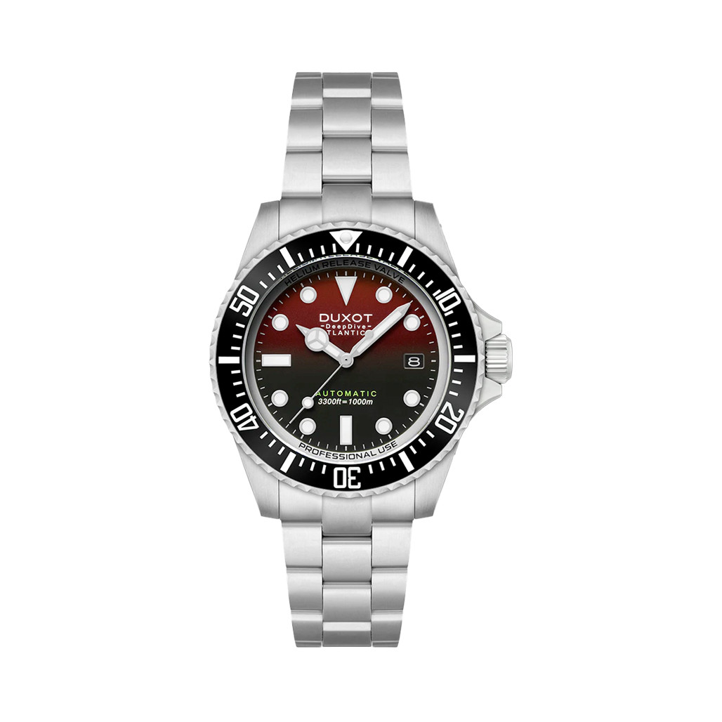 Duxot Atlantica Deep Dive Automatic Limited Edition Scarlet Red