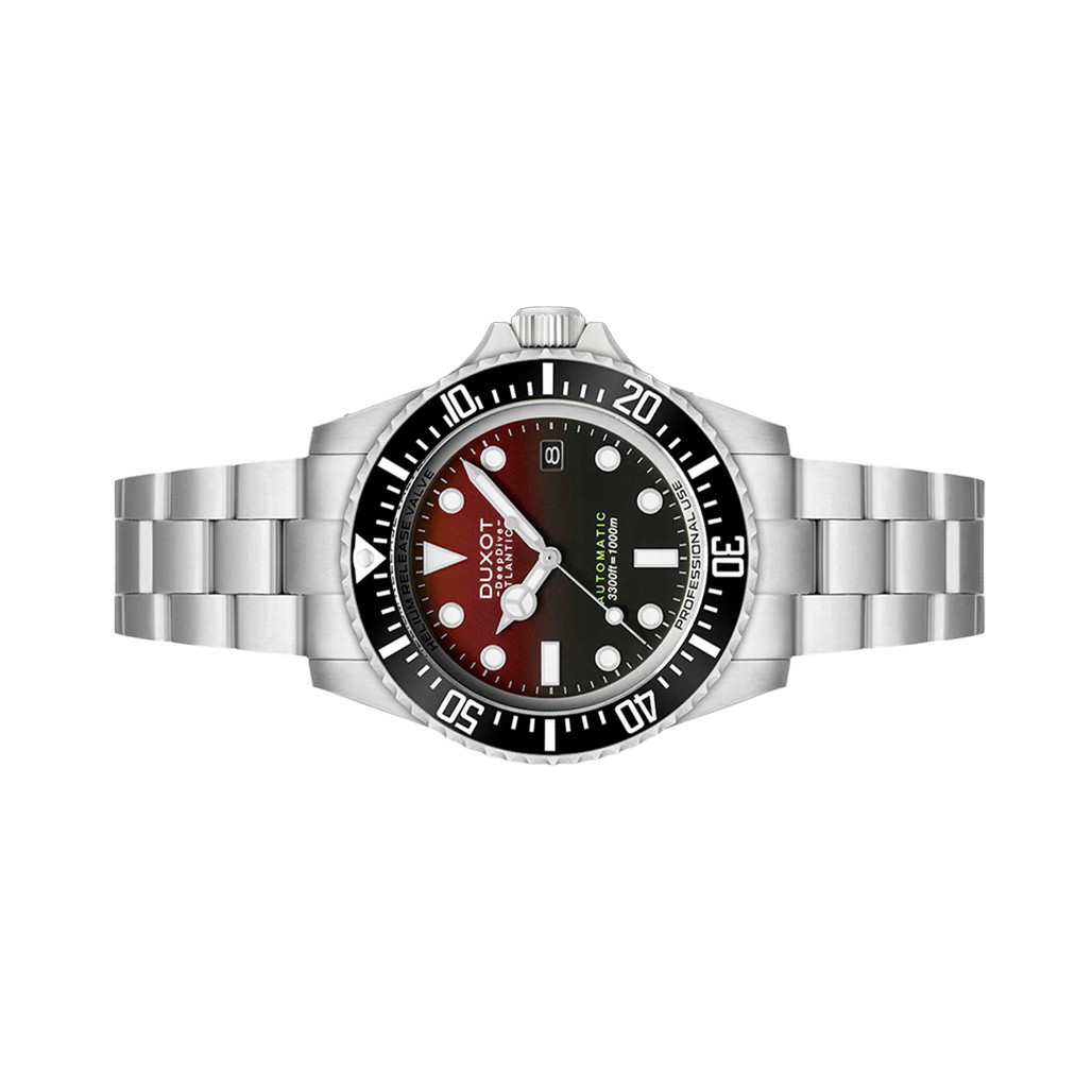 Duxot Atlantica Deep Dive Automatic Limited Edition Scarlet Red