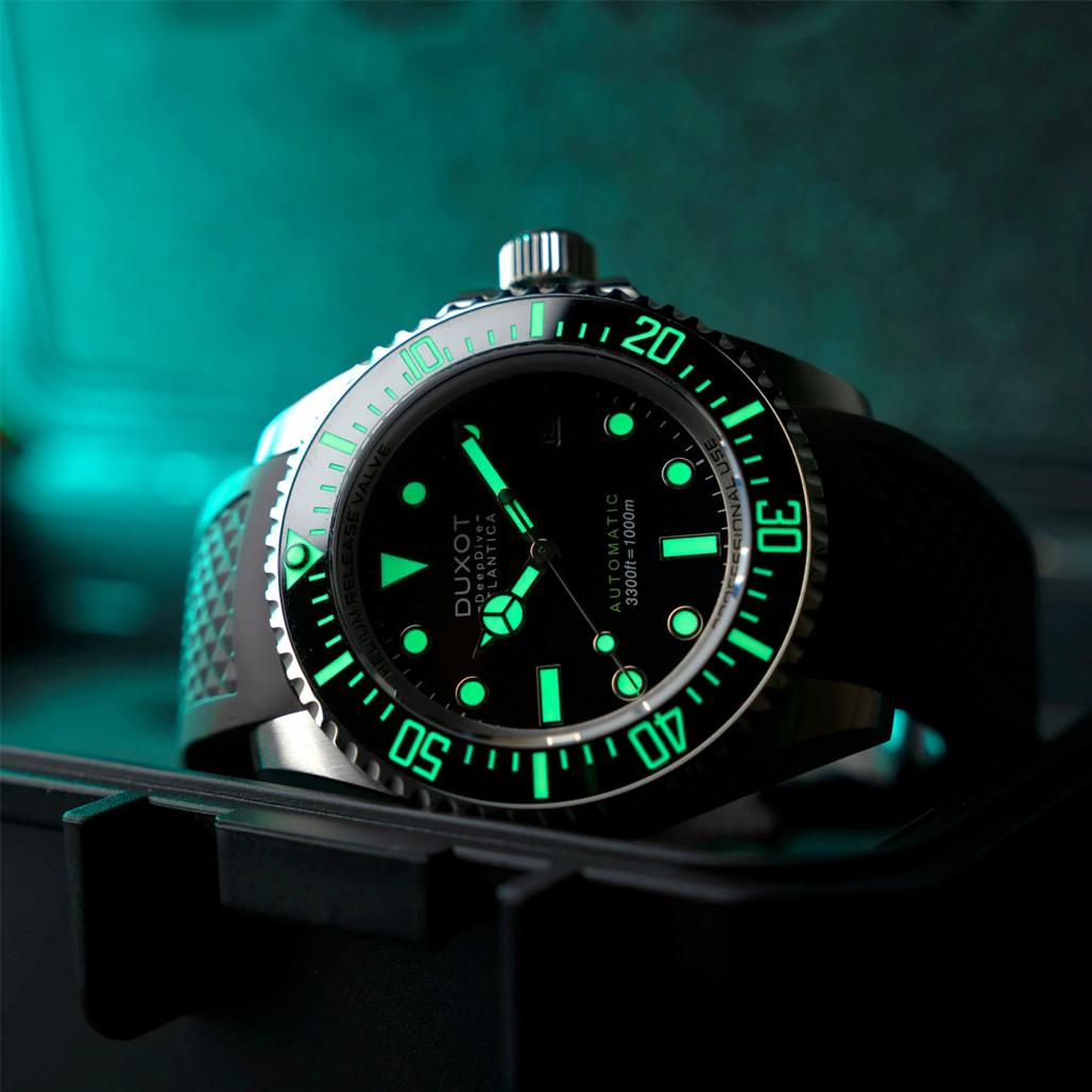 Duxot Atlantica Deep Dive Automatic Limited Edition Cacao Brown