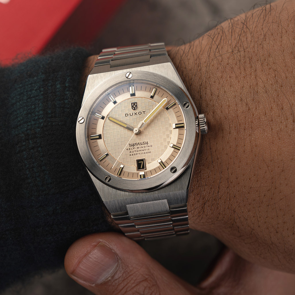 Duxot Bastia Self Winding Automatic with Grey Dial #DX-2068-11