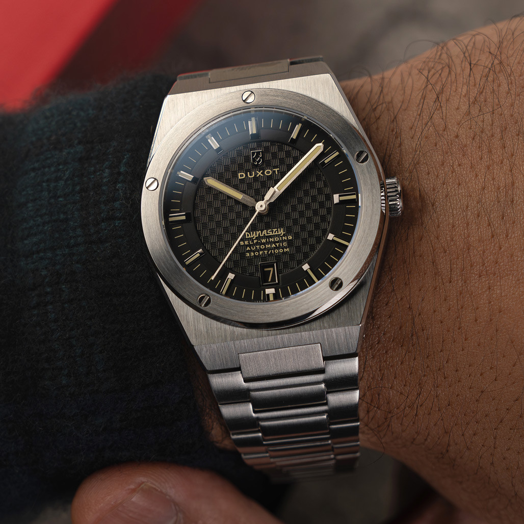 Duxot Bastia Self Winding Automatic with Black Dial #DX-2068-33