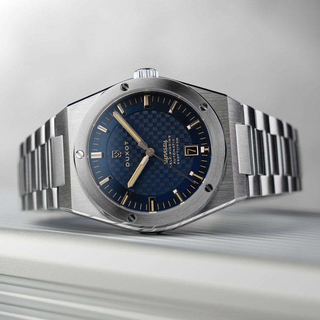 Duxot Bastia Self Winding Automatic with Blue Dial #DX-2068-44