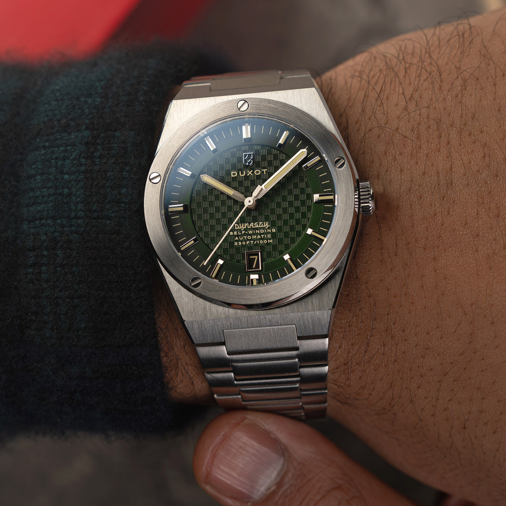 Duxot Bastia Self Winding Automatic with Green Dial #DX-2068-55