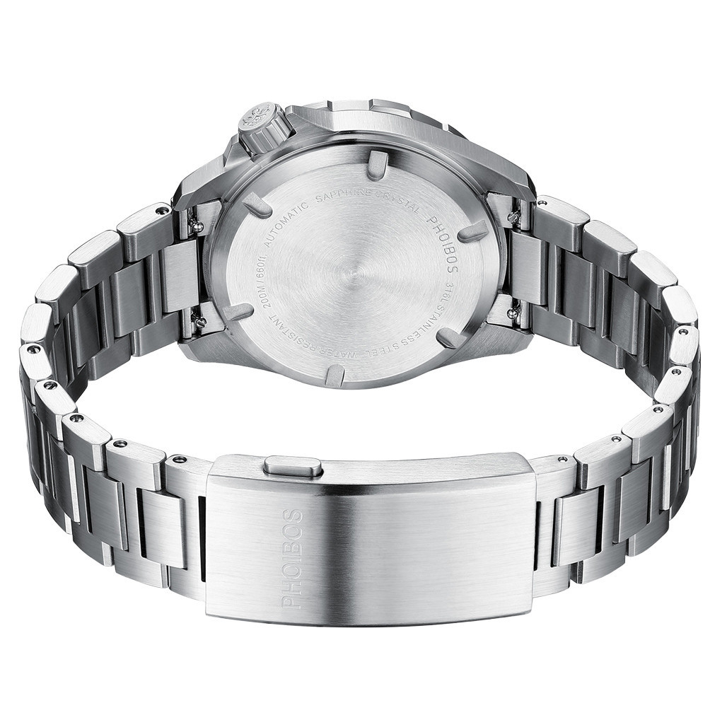 PHOIBOS APOLLO 200M Automatic Diver With Matte Grey Dial #PY056D