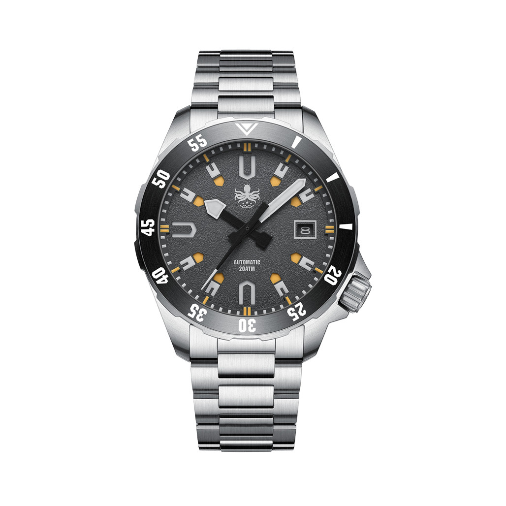 M0509A1P 未開封★THE APOLLO BOYZ 40日間アポロの旅 PHOIBOS APOLLO TITANIUM 300M Automatic Diver Watch PY041D Lava
