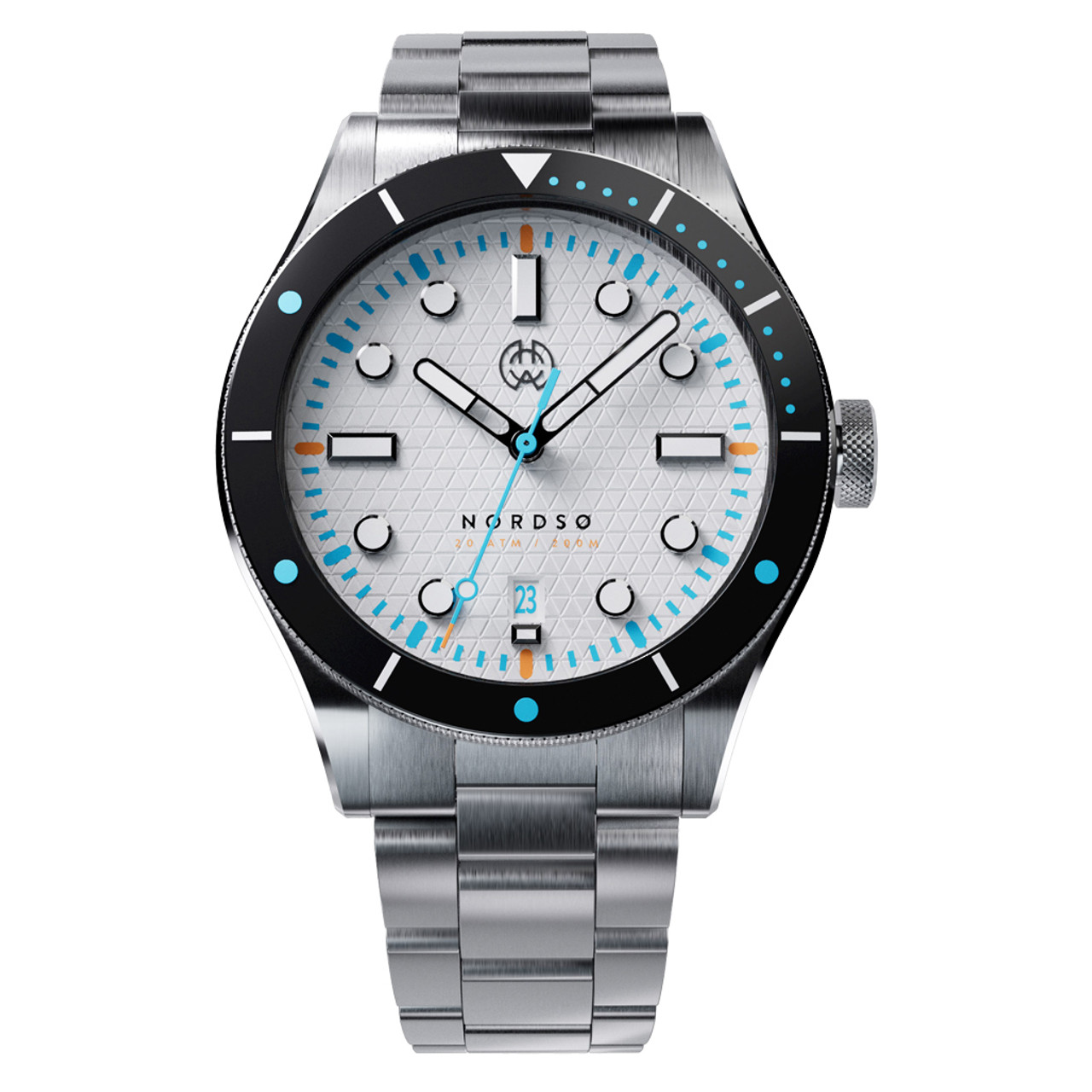自動巻き腕時計　Henry Archer Nordso Nordsø - Optic White – Henry Archer Denmark