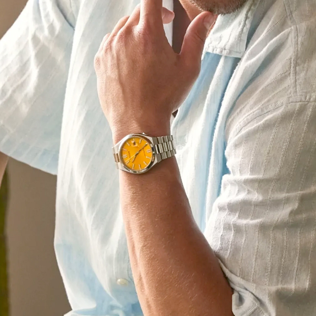 Citizen Tsuyosa Sports Automatic with Sunray Yellow Dial #NJ0150-56Z
