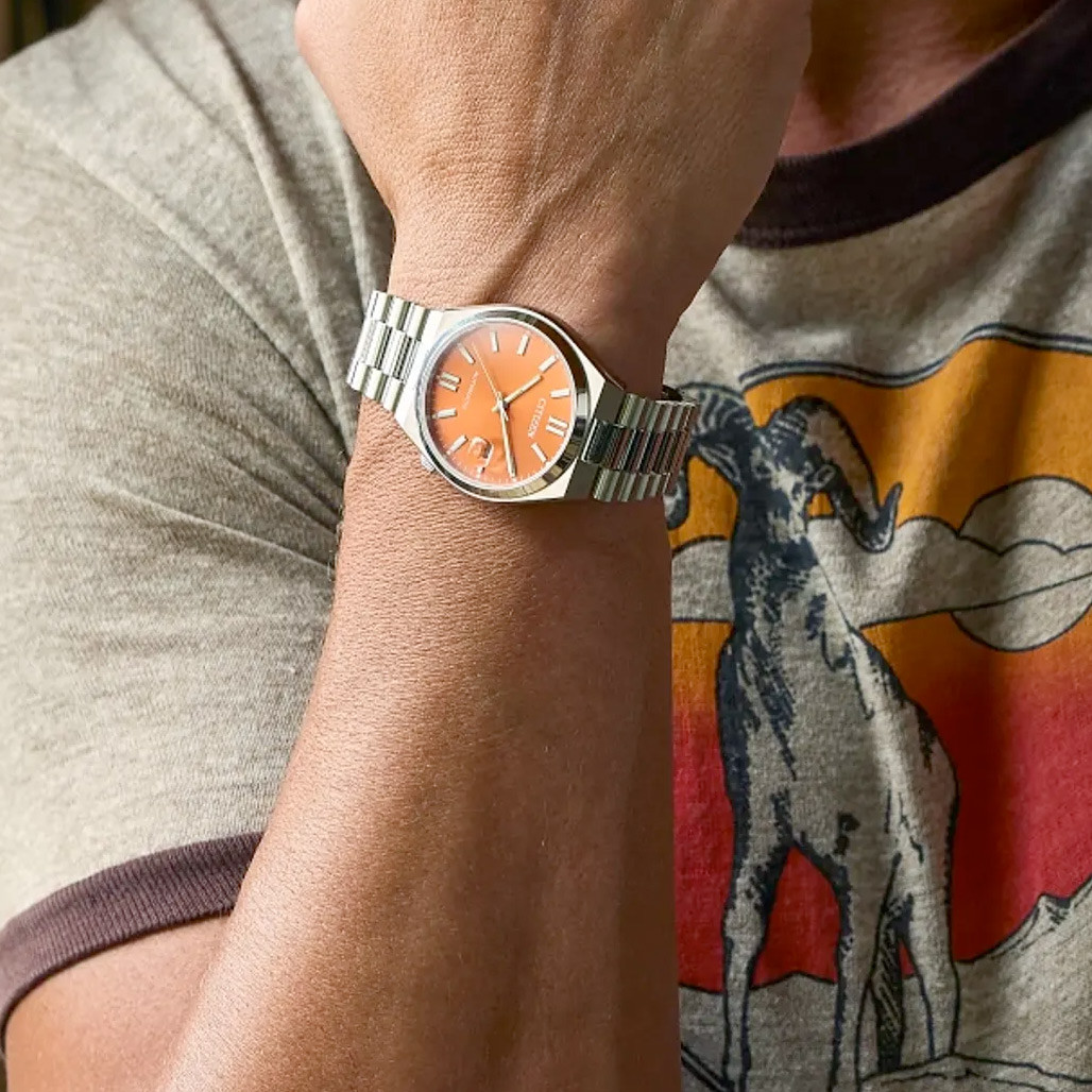 Citizen Tsuyosa Sports Automatic with Orange Dial #NJ0151-53Z - Main Image