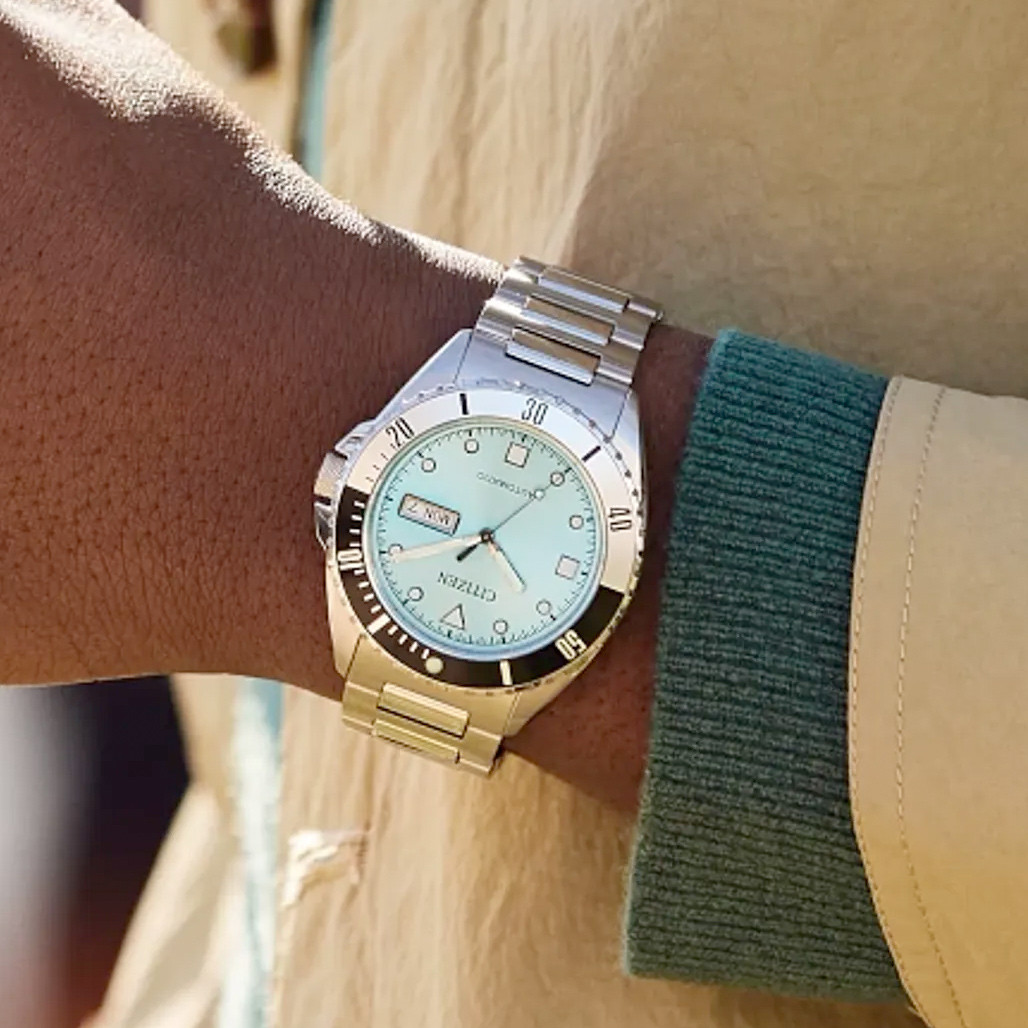 Citizen Sports Automatic with Light Blue Dial #NH7530-52L