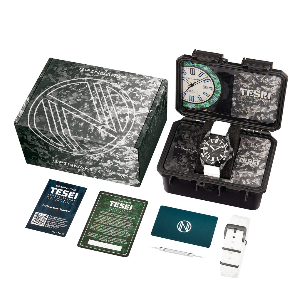 Spinnaker Tesei Forged Carbon Automatic - Limited Edition Black